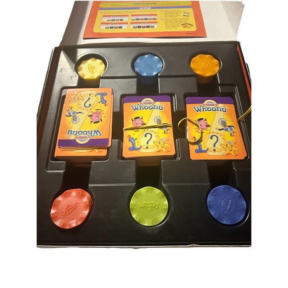 Vintage 2005 - Cranium WHOONU - What’s Your Favorite Thing Game - NO ENVELOPE - Picture 3 of 6